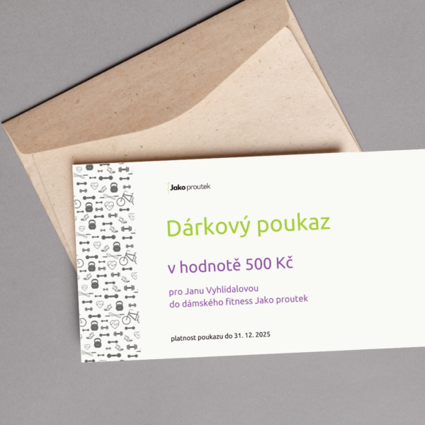 Dárkový poukaz v hodnotě 500 Kč - Image 2