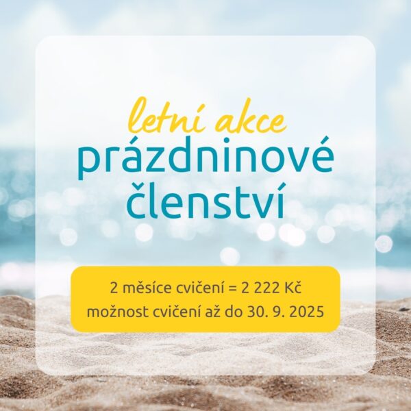 Prázdninové členství 2025